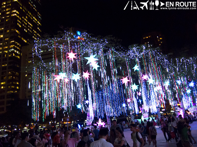 Ayala Triangle Gardens Makati City Christmas Lights Show31 EN ROUTE